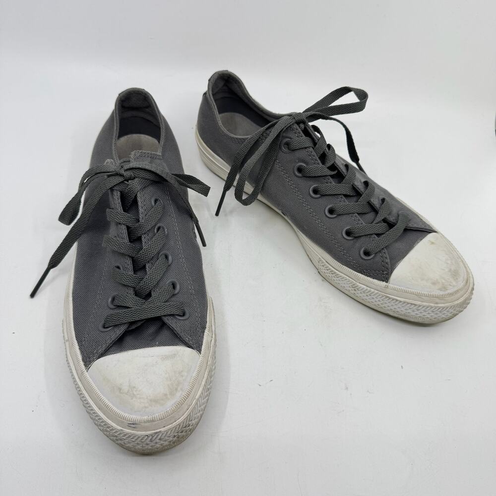 CONVERSE Chuck Taylor II 2 Gray Low Top w/ Lunarlon